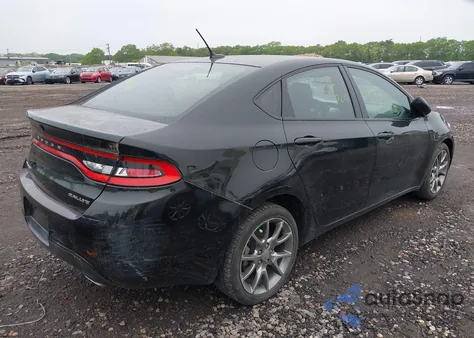 2015 Dodge Dart Sxt из США, поврежденный, VIN 1C3CDFBB3FD111800